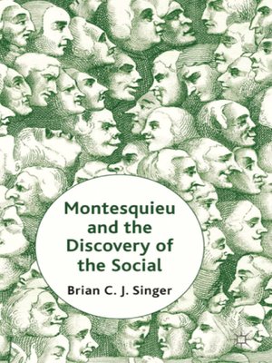cover image of Montesquieu and the Discovery of the Social